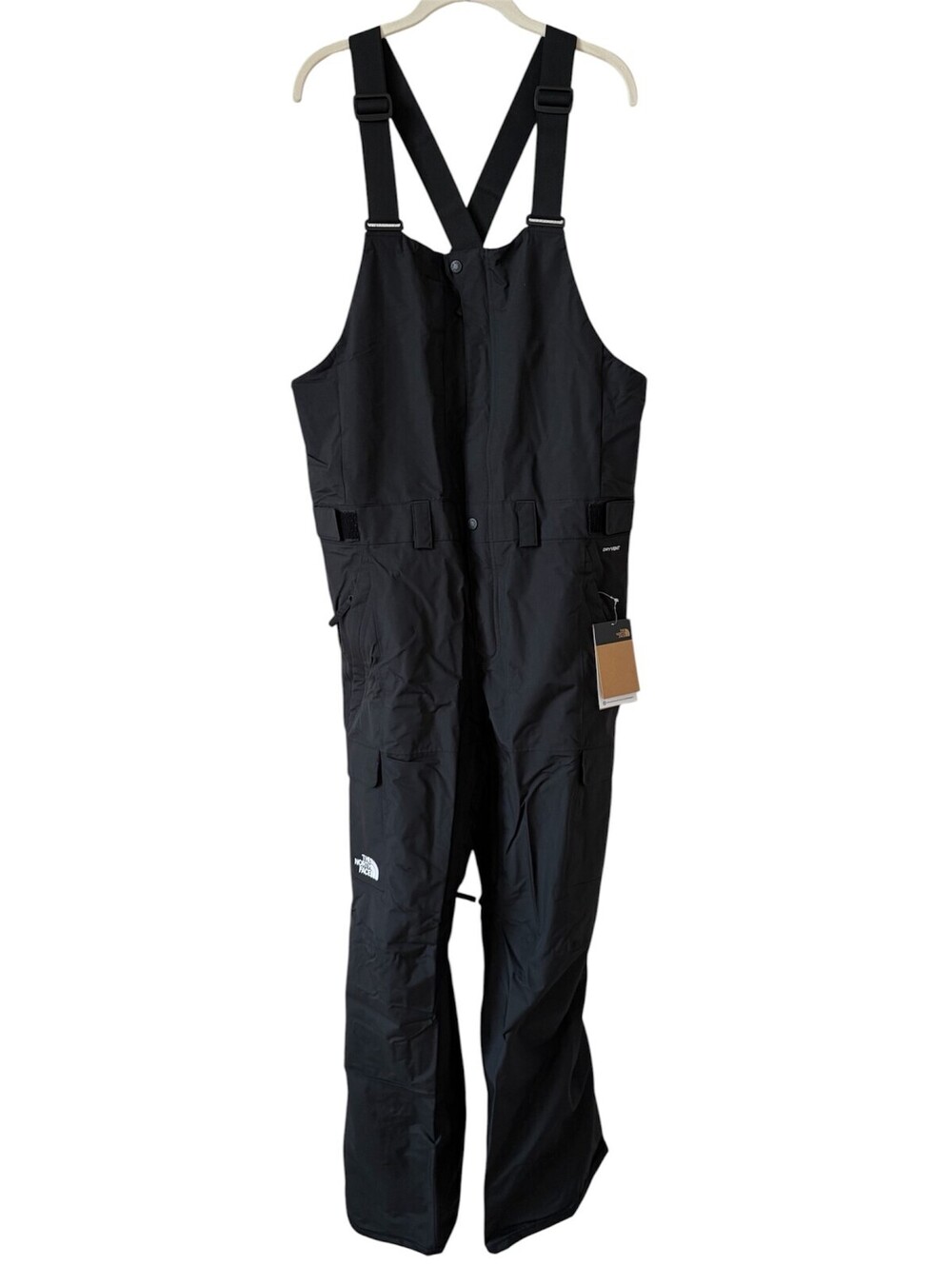 The North Face Men's Freedom Bibs Black Size Medium Regular 32" Inseam Outdoors